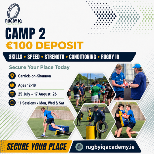 Teen Summer Rugby Camp & Flexible Pass — €100 Deposit