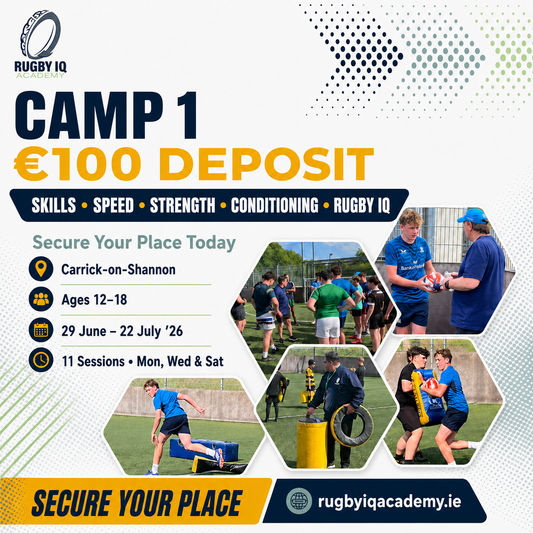Teen Summer Rugby Camp & Flexible Pass — €100 Deposit