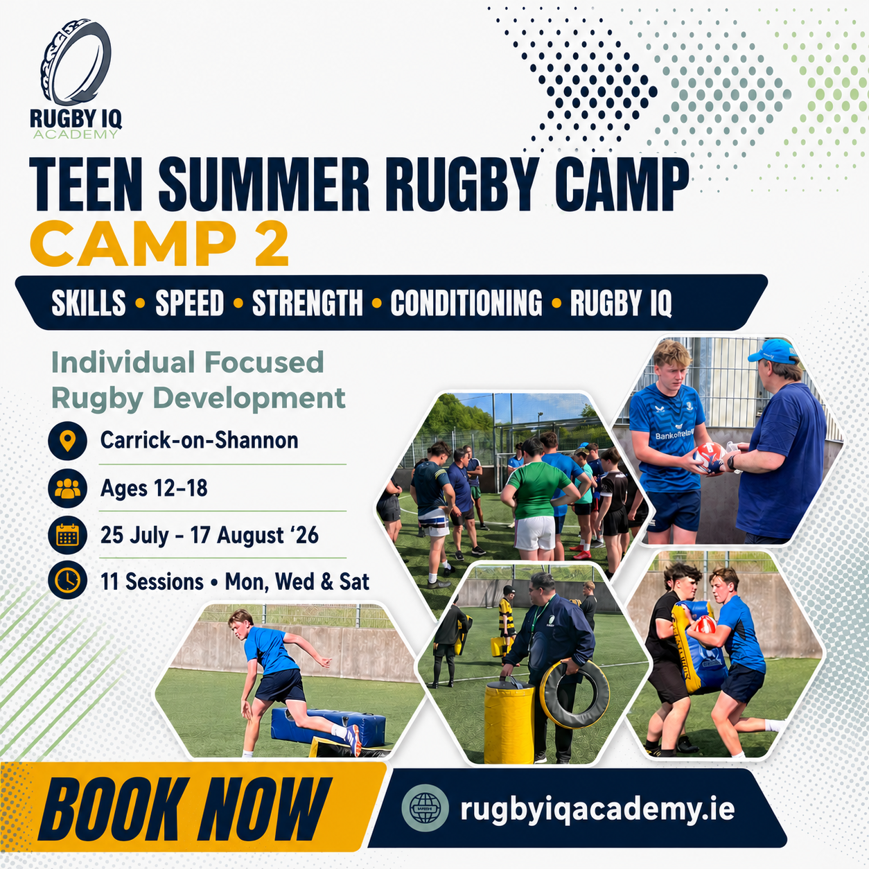 Teen Summer Rugby Camp — Carrick-on-Shannon